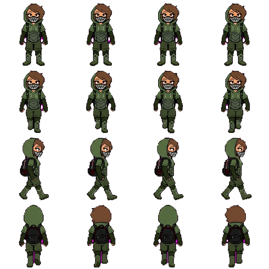Cal movement sprite