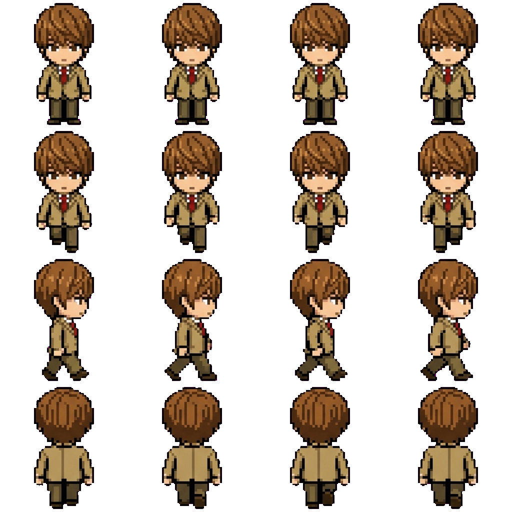Light movement sprite