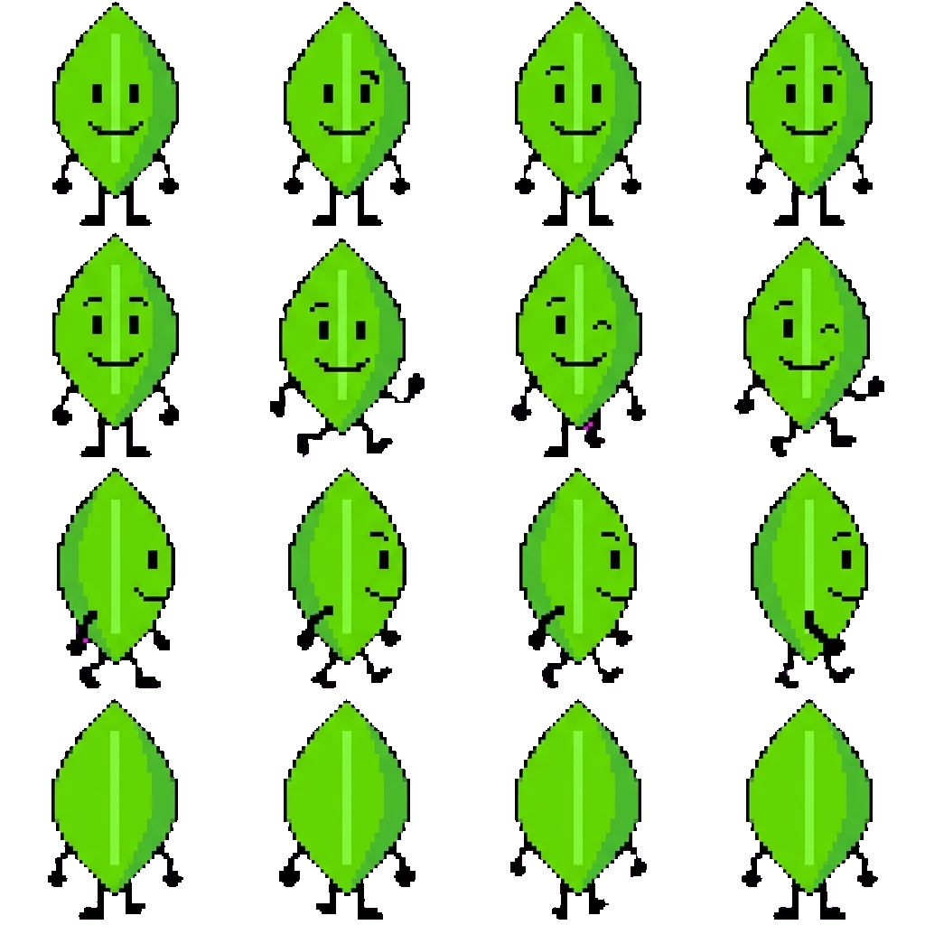 Leafy movement sprite