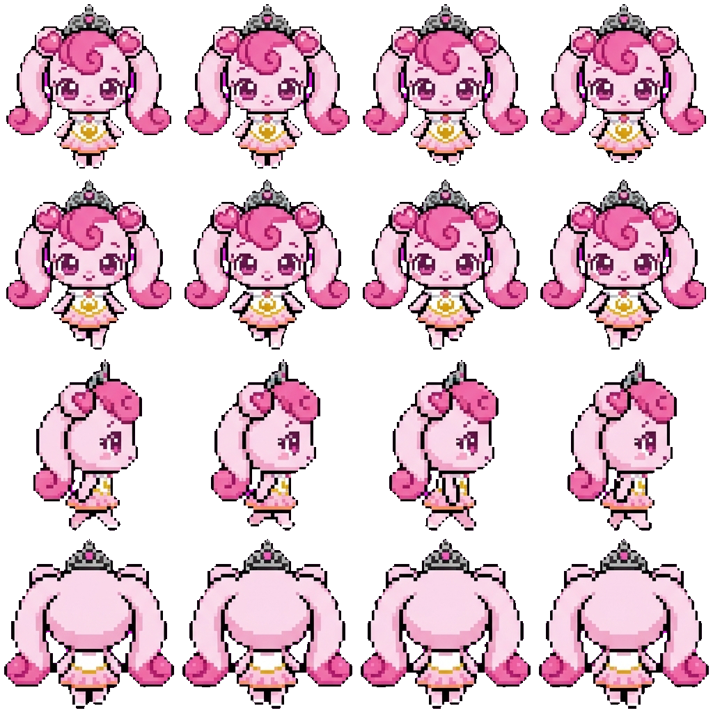 Heartsping movement sprite