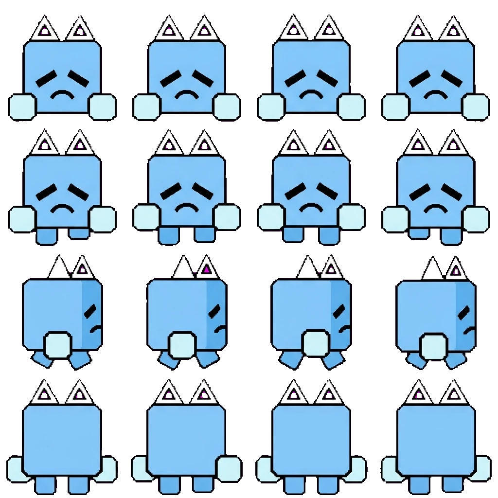 The big cube movement sprite