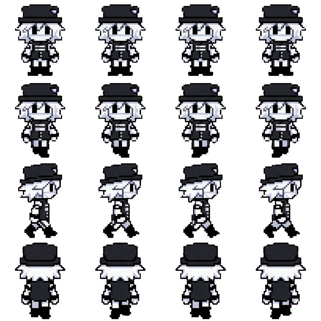 Ravy movement sprite