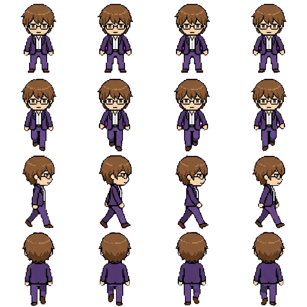Hideyuki Kenn movement sprite