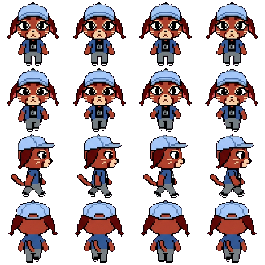 Lisebeth movement sprite