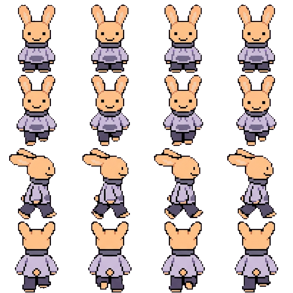 Intern movement sprite