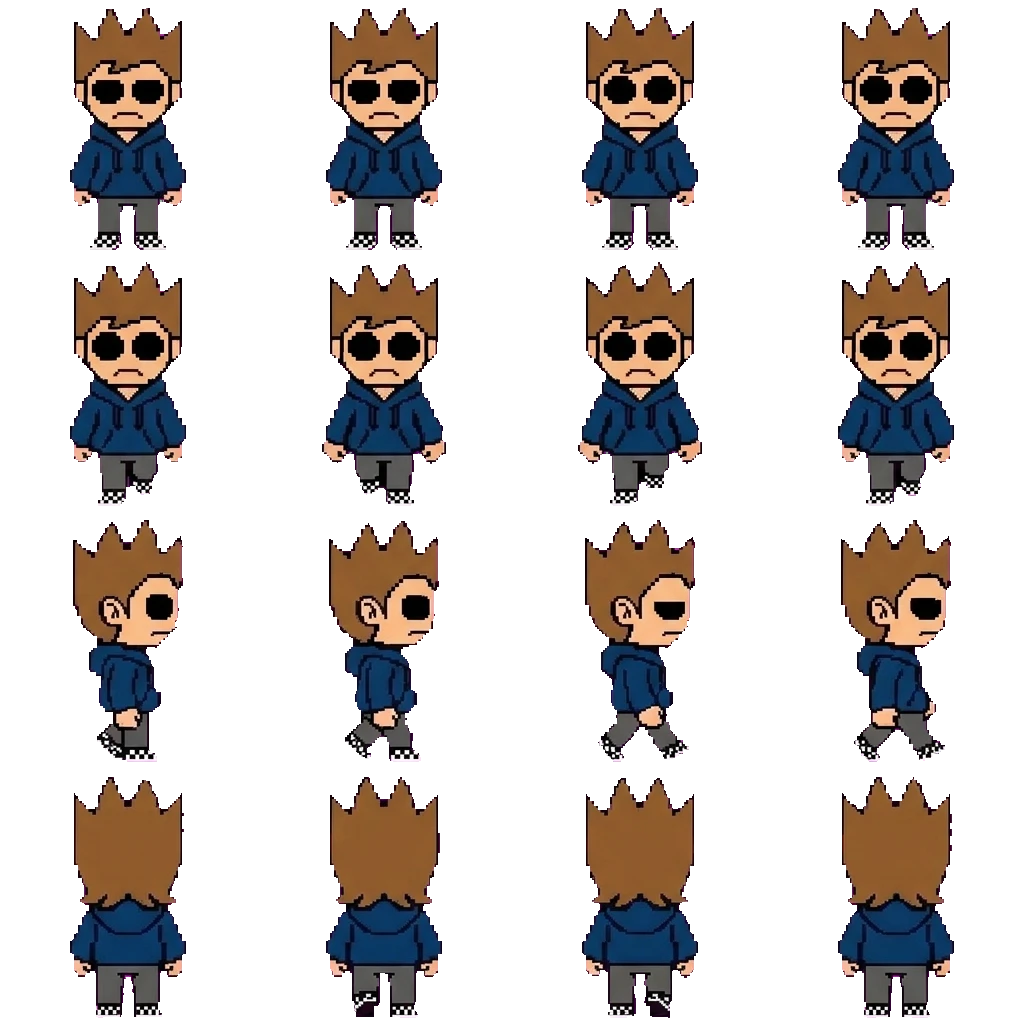 Tom movement sprite