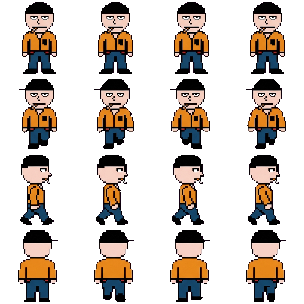 Kevin Spencer movement sprite