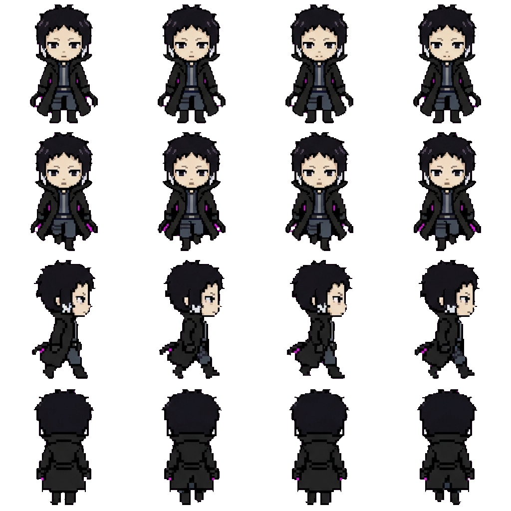 Рюноскэ Акутогава movement sprite