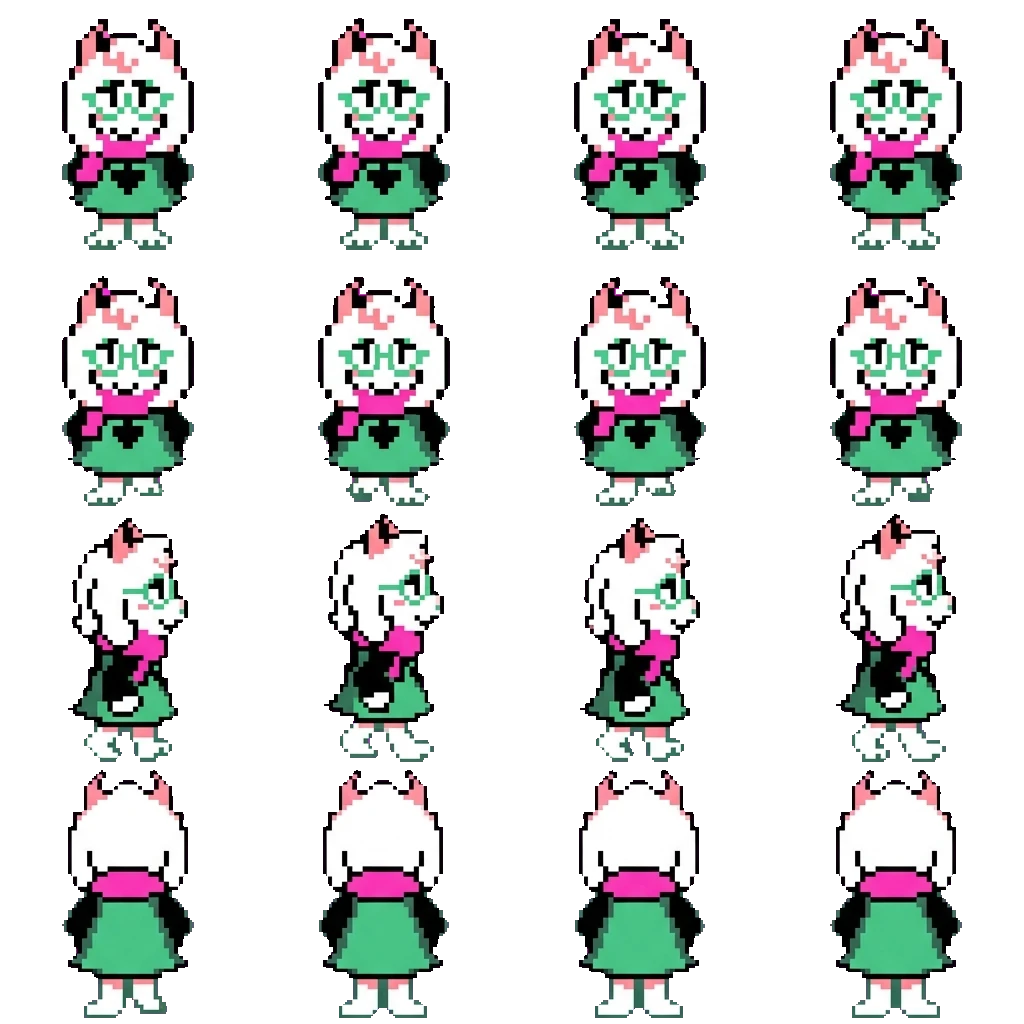 Ralsei movement sprite