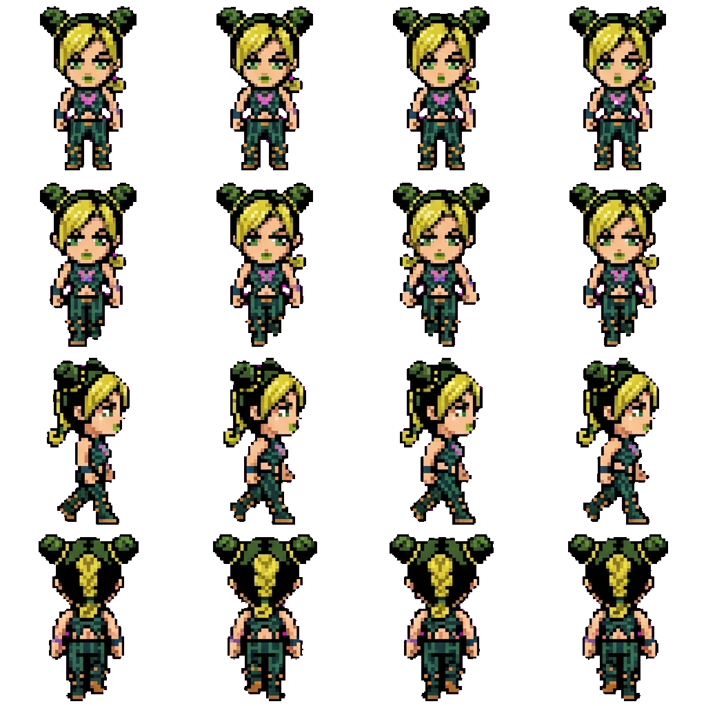 Jolyne movement sprite
