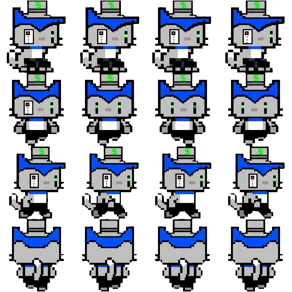 Mr. Coin movement sprite