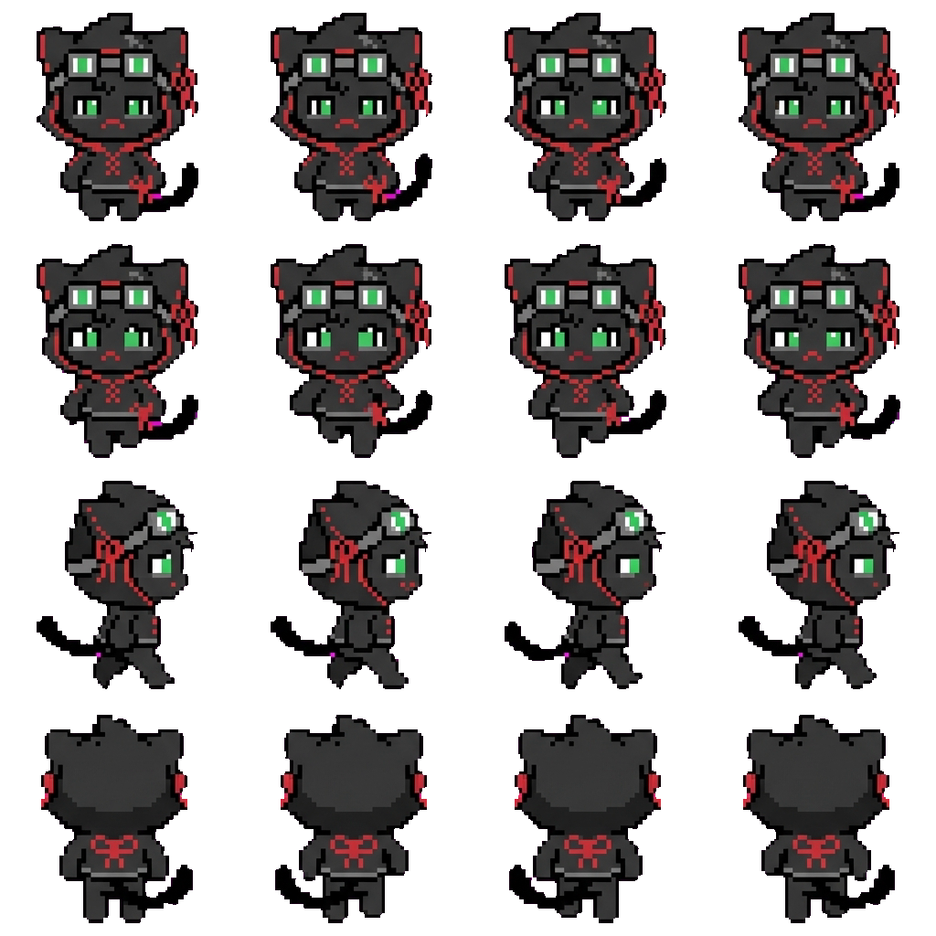 Mob movement sprite