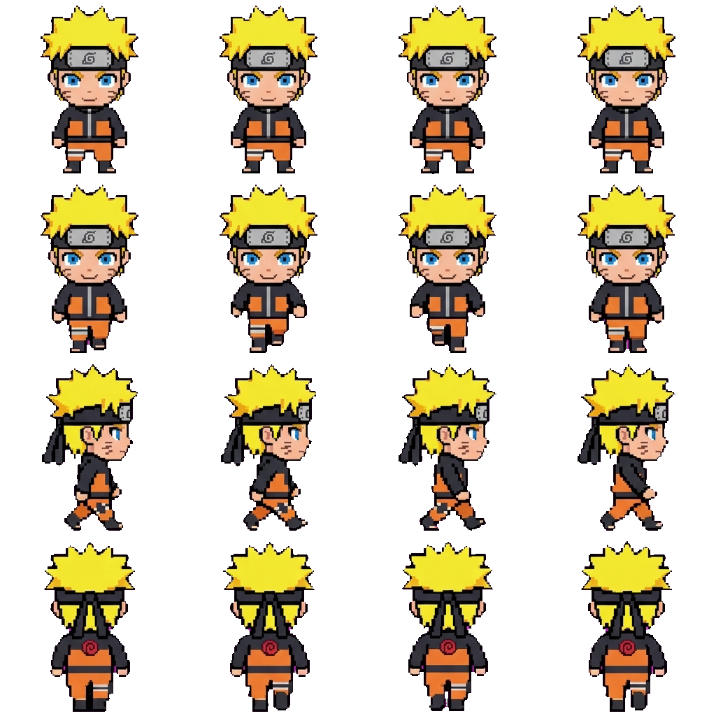 Naruto movement sprite
