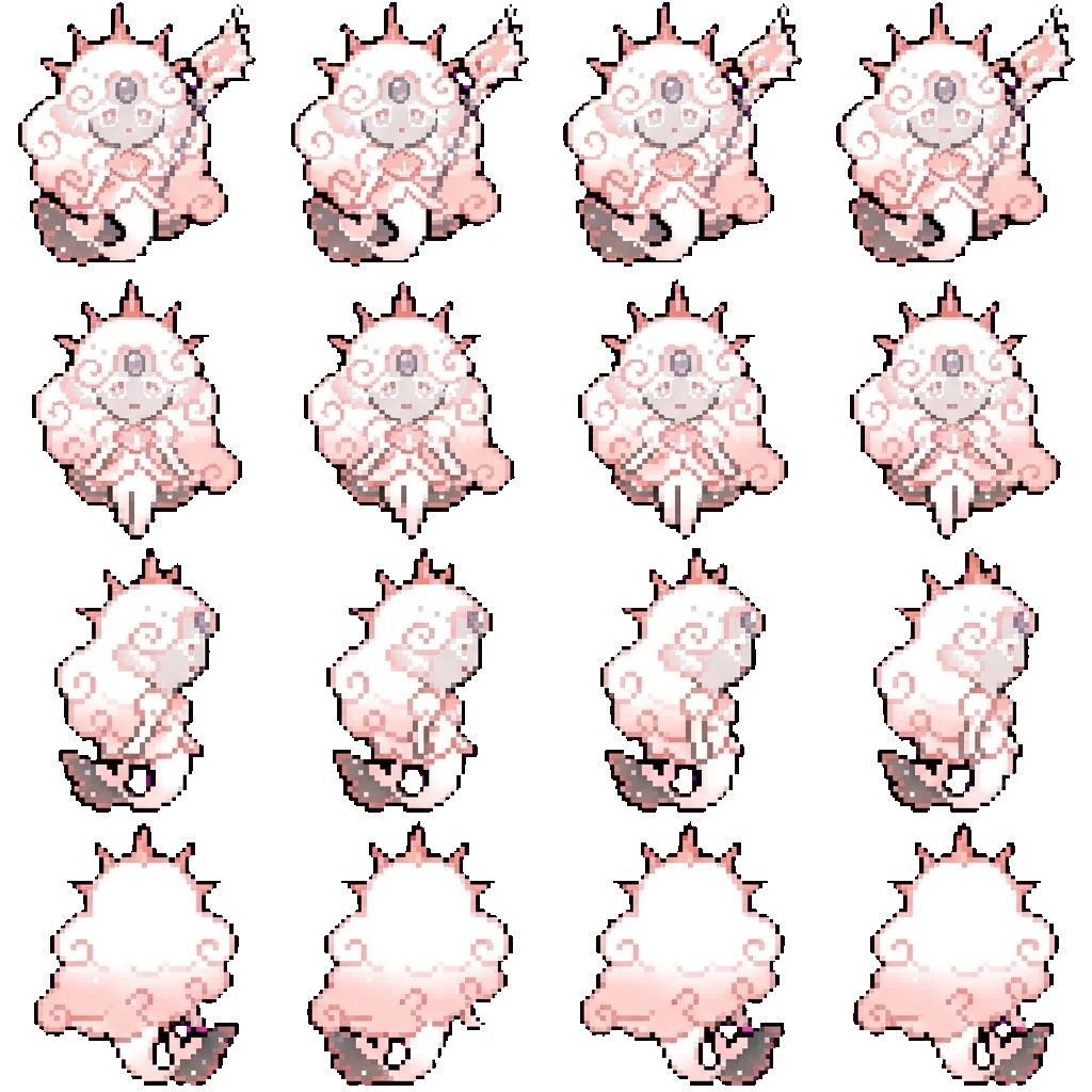 White pearl movement sprite