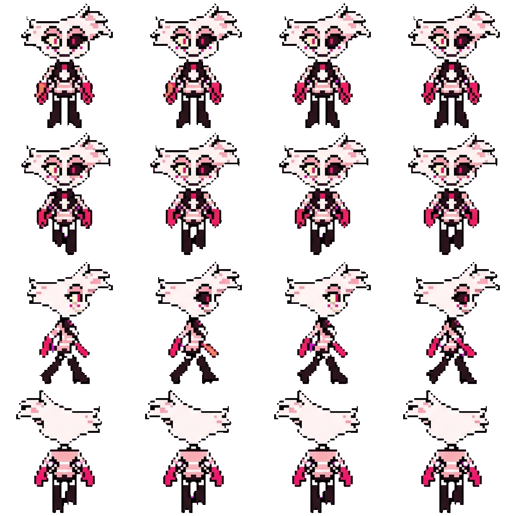 Angel Dust movement sprite
