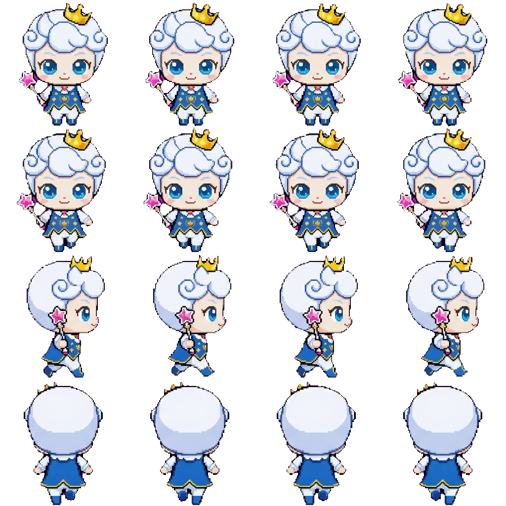 Princeping movement sprite