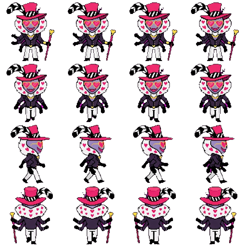 Valentino movement sprite