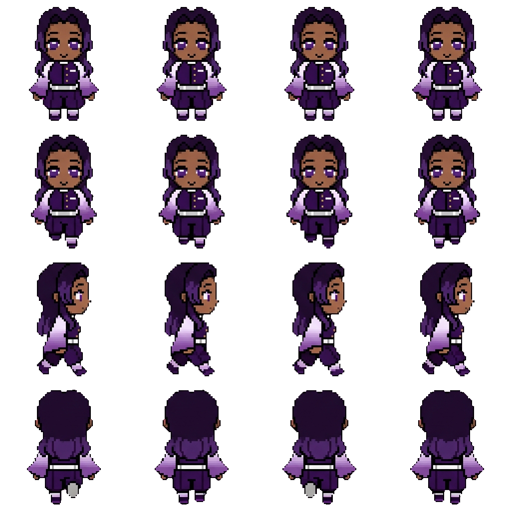Ayame movement sprite