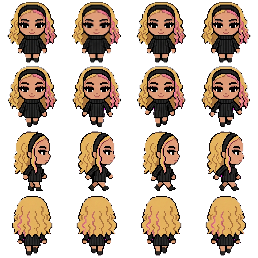 Duda movement sprite