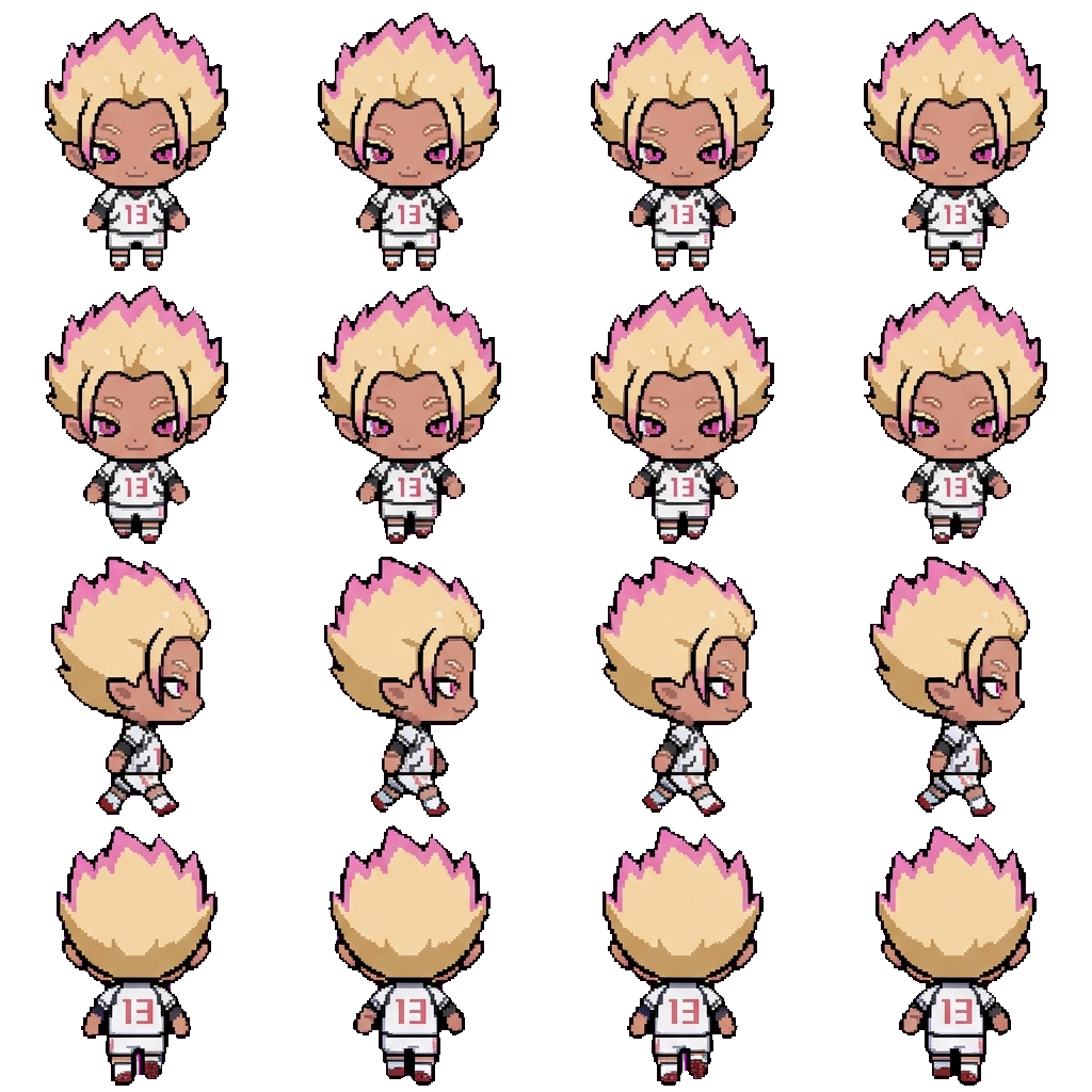 Ryusei Shidou movement sprite