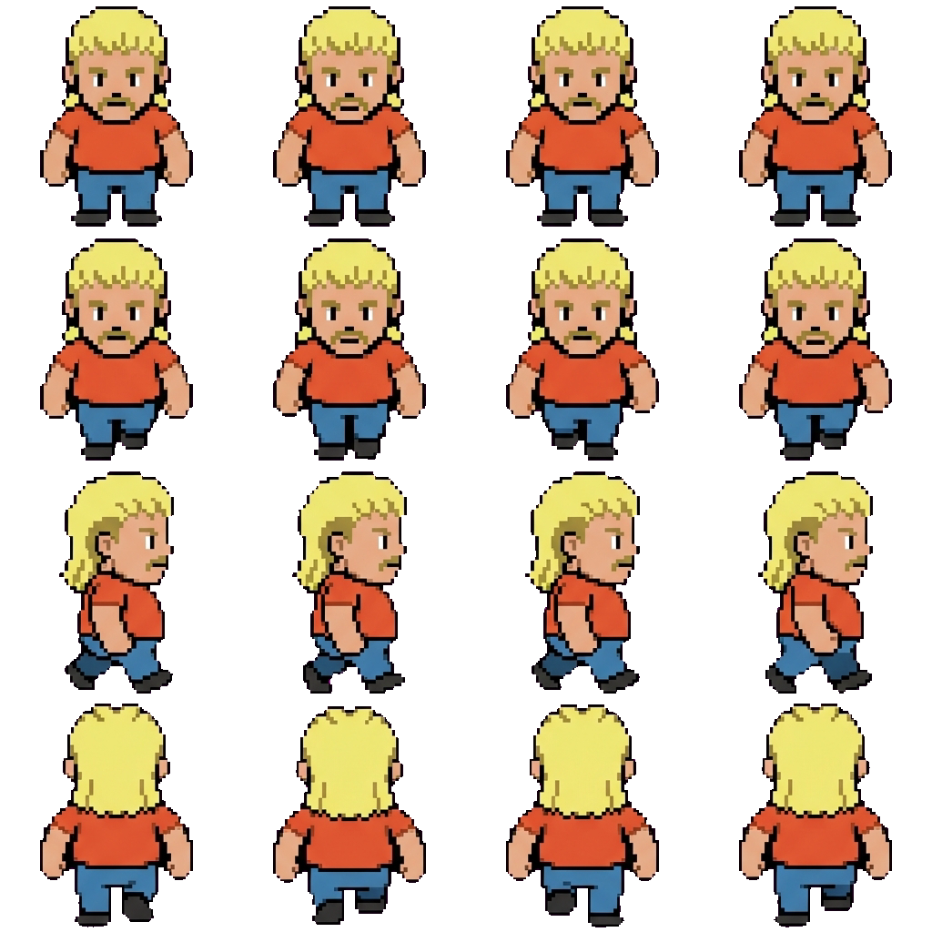Minoru Kaneko movement sprite