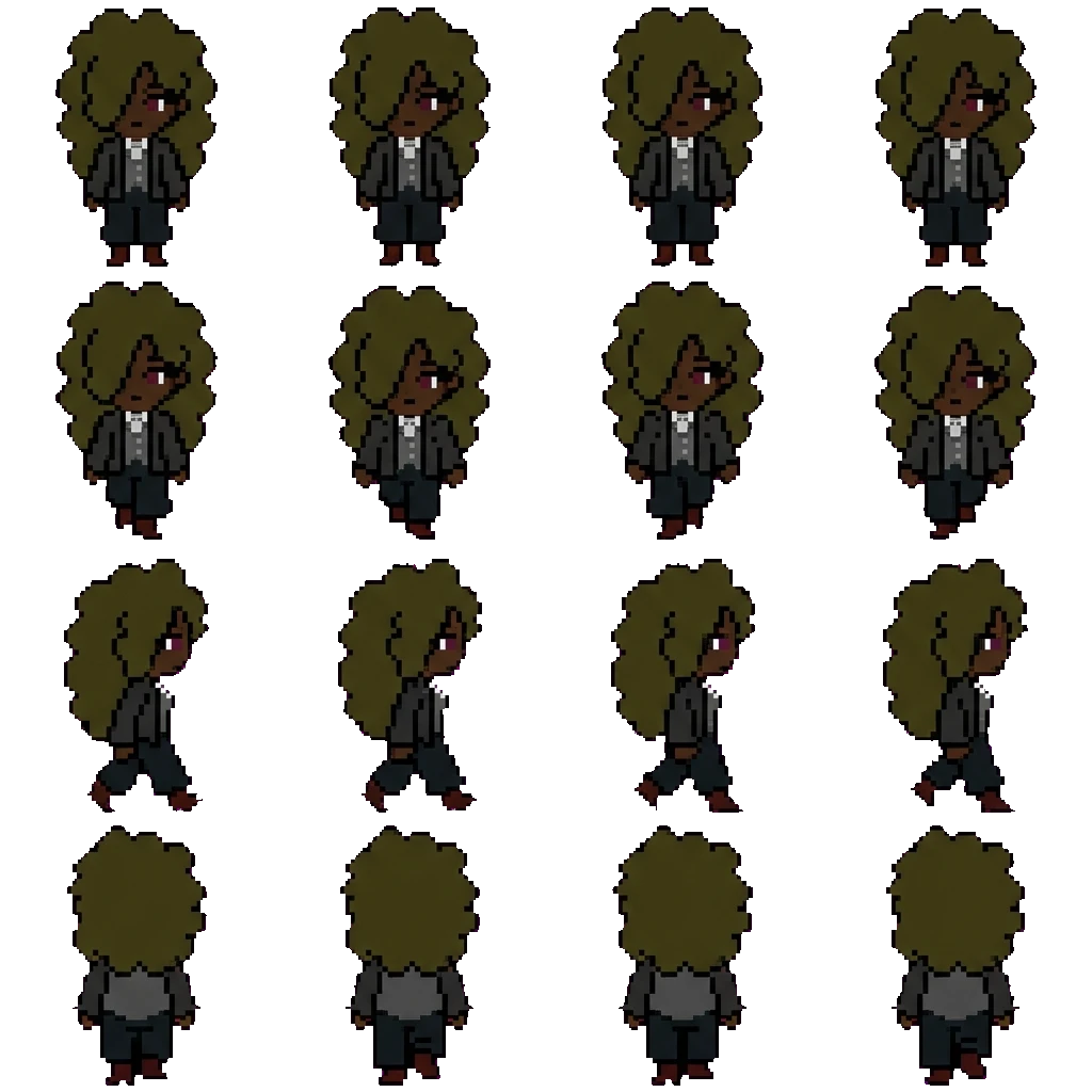 Elizabeth movement sprite