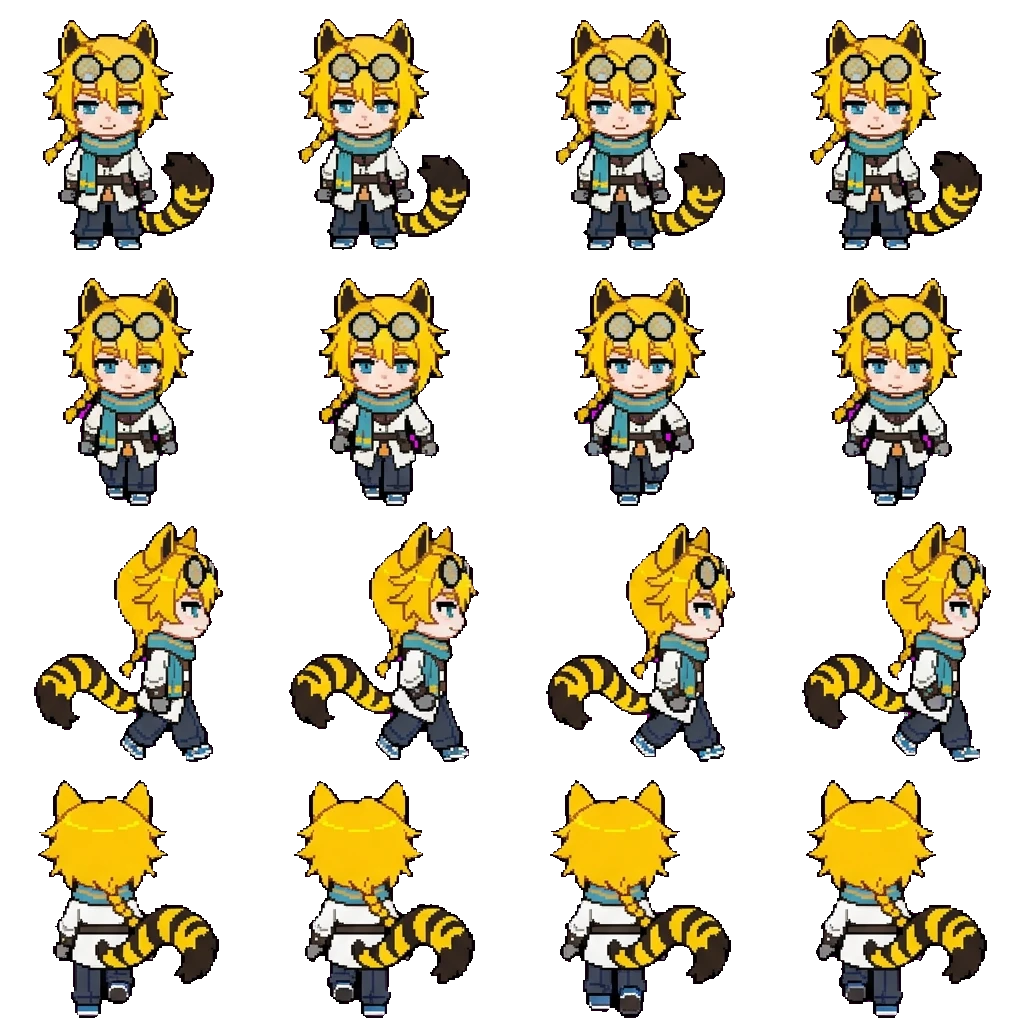 Tigry movement sprite