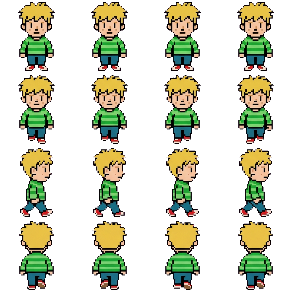 Jerry movement sprite