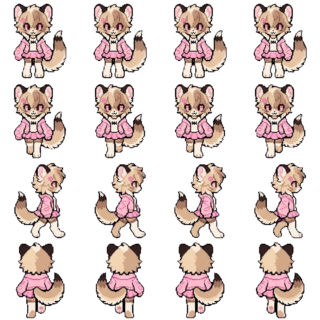 Nanami movement sprite