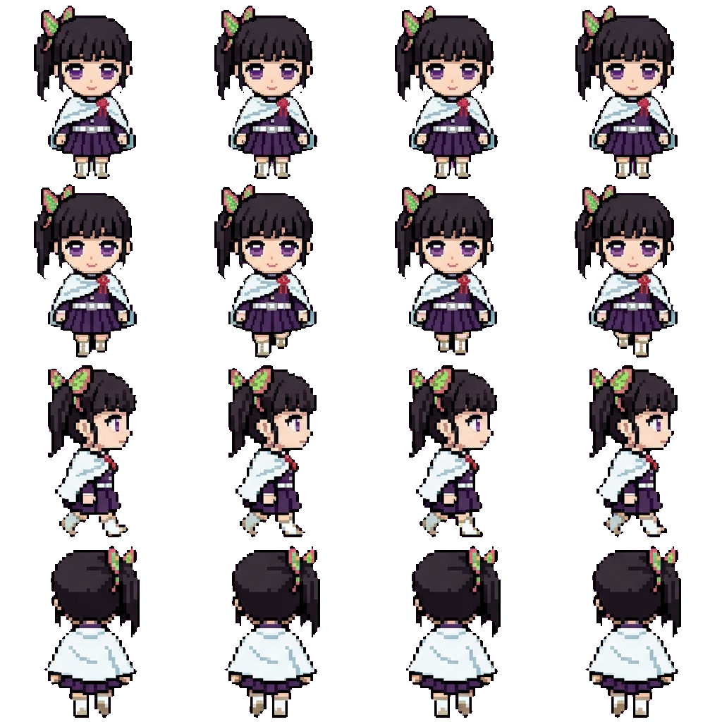 Kanao Tsuyuri movement sprite