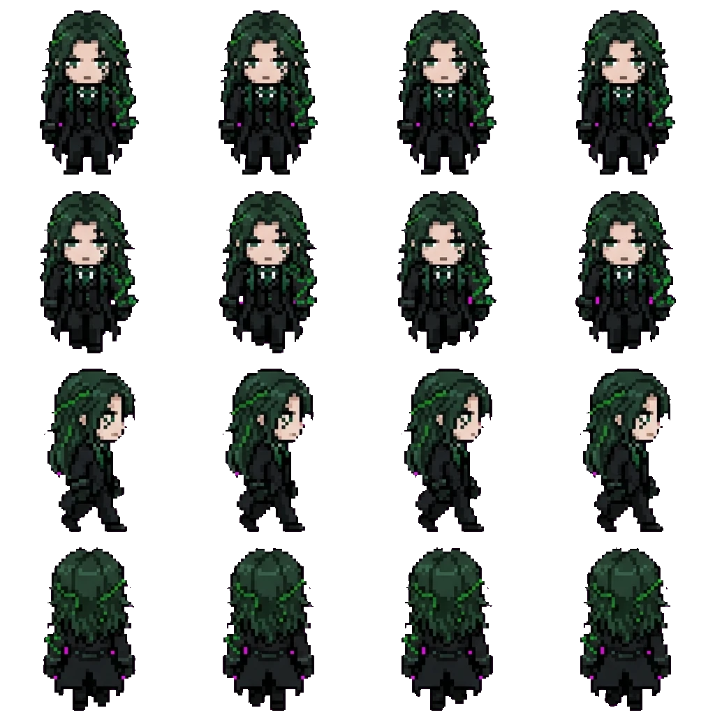 Evander movement sprite