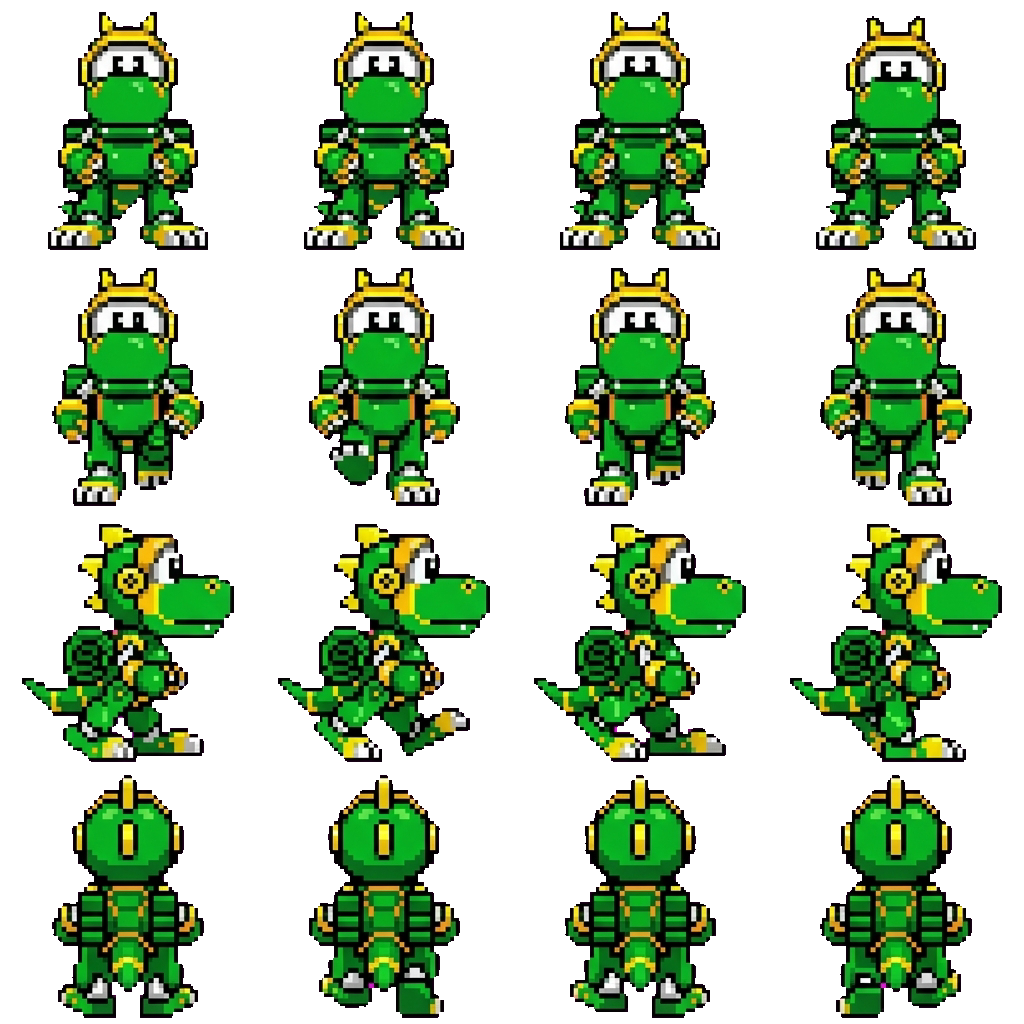 Rex movement sprite