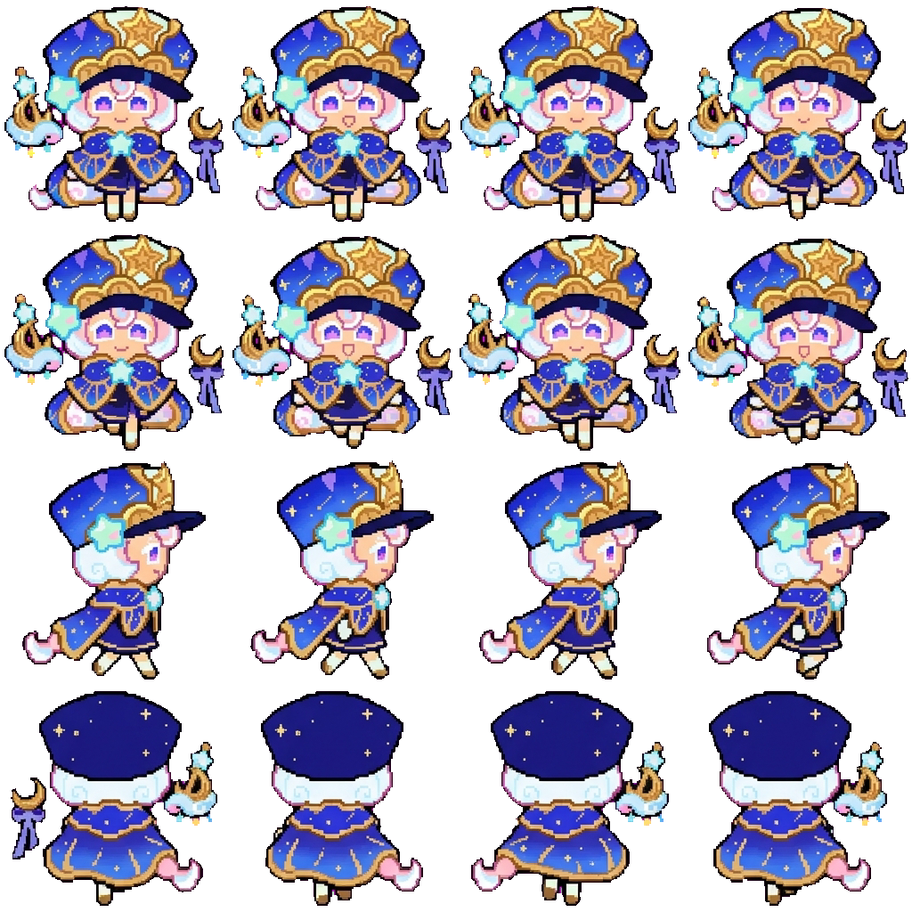 Dreamweaver movement sprite