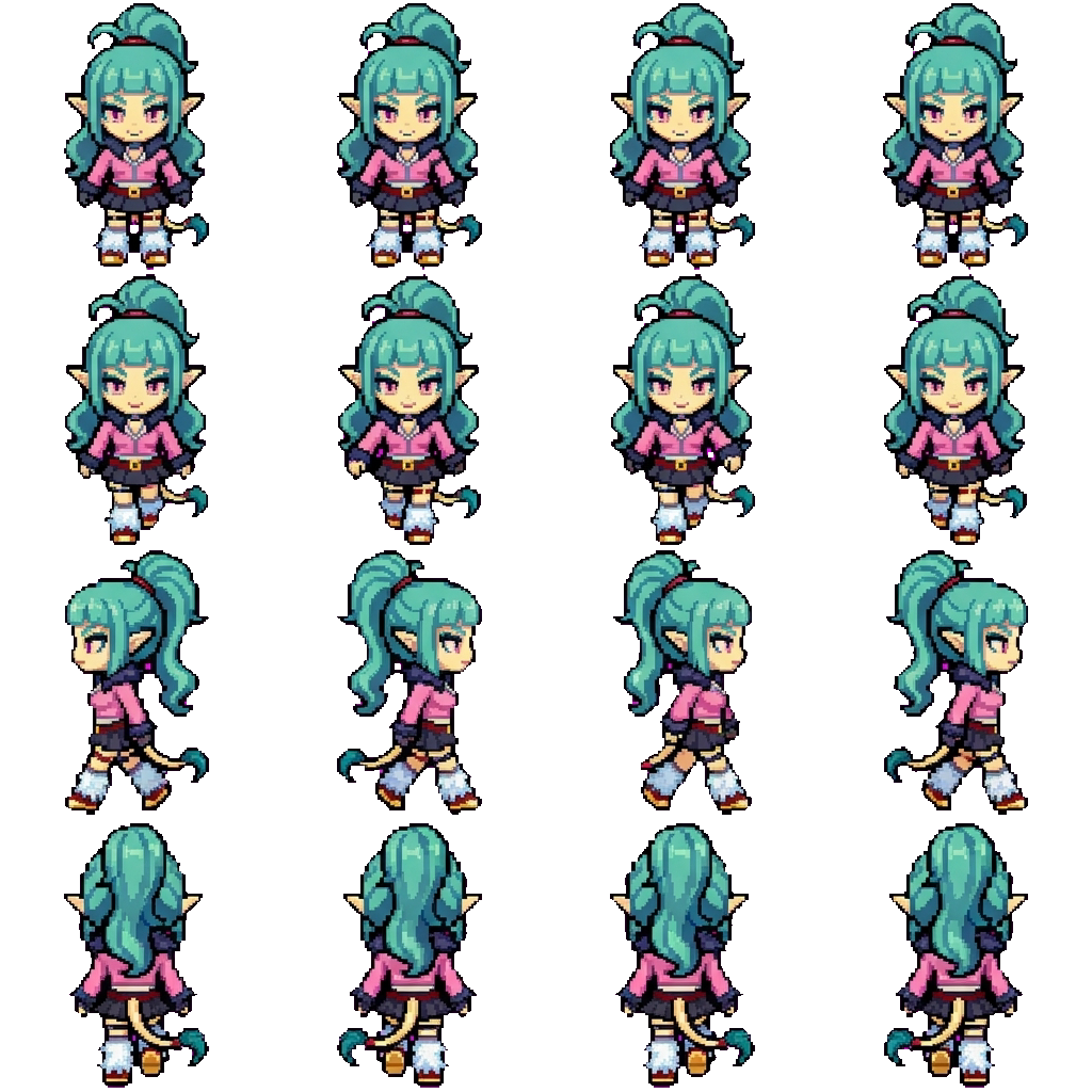 Cordelia movement sprite