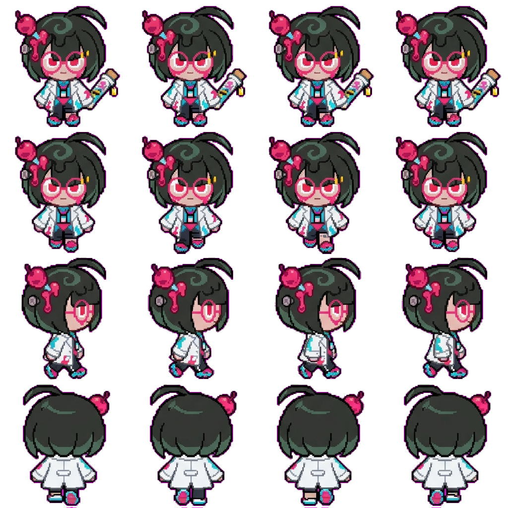Cream Cookie movement sprite
