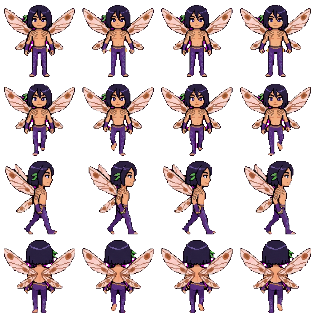 Simo movement sprite