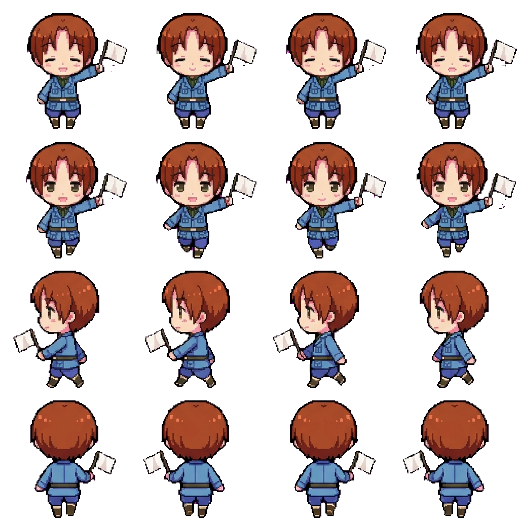 Feliciano Vargas movement sprite
