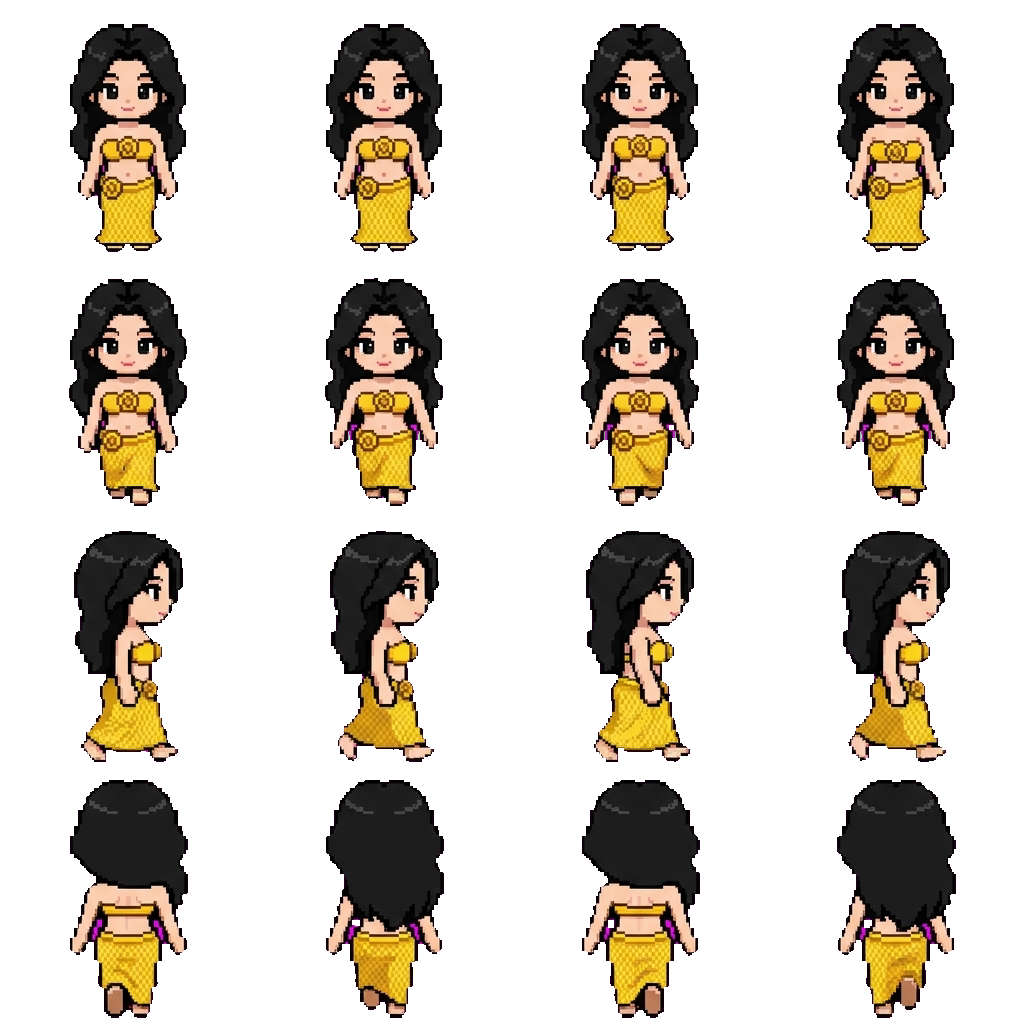 Mali Xue Xu movement sprite