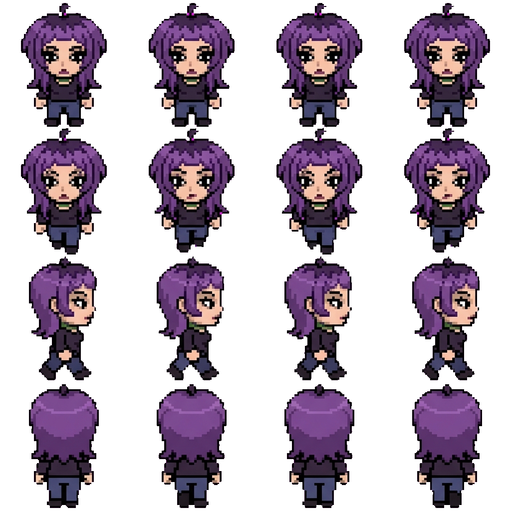 Amber movement sprite