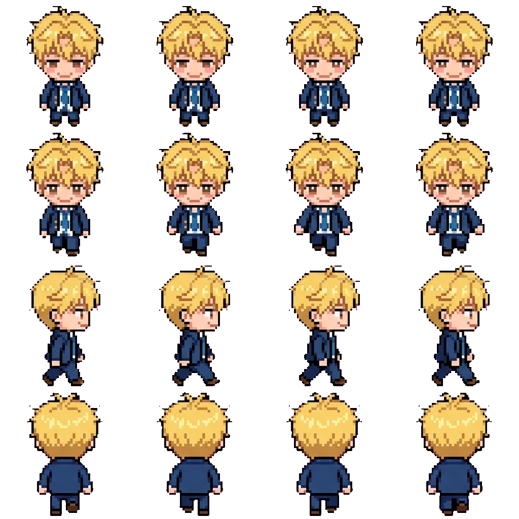 Kaito movement sprite