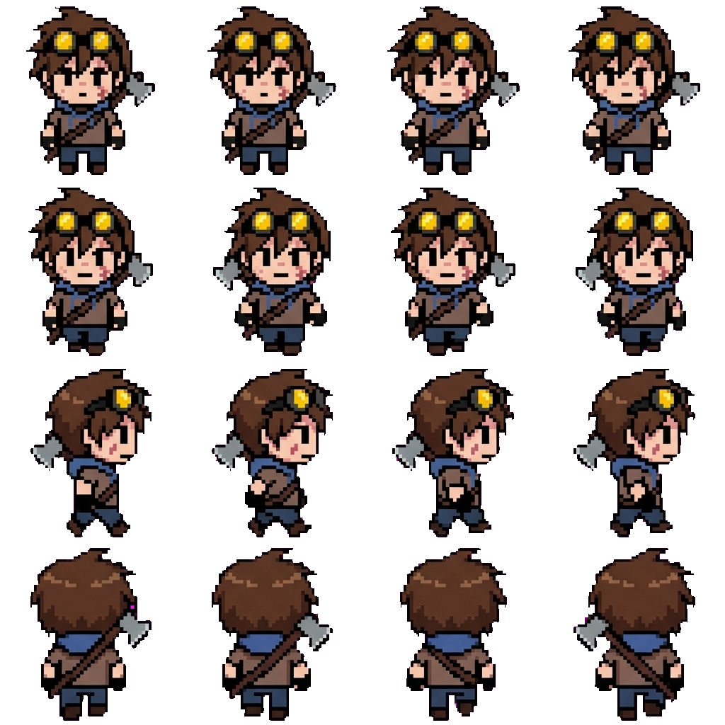 Toby movement sprite