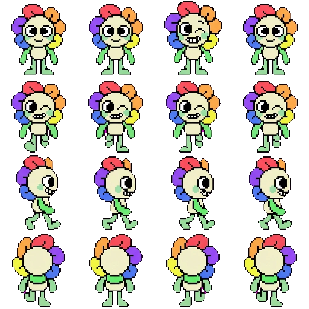 Dandy Dandicus Dancifer movement sprite
