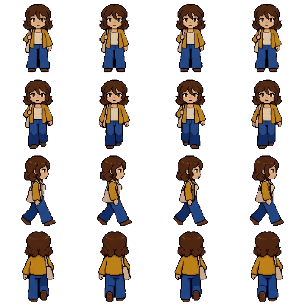 Sophie movement sprite