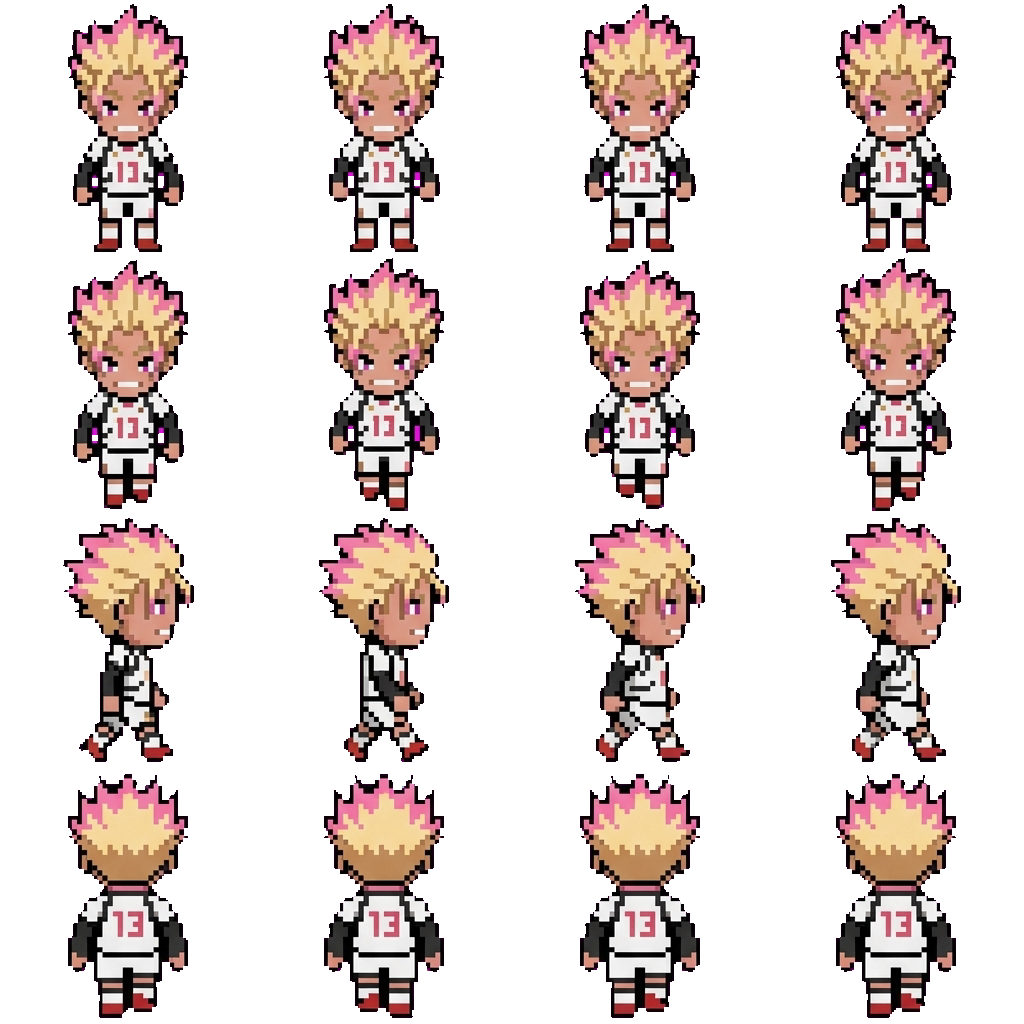 Ryusei Shidou movement sprite