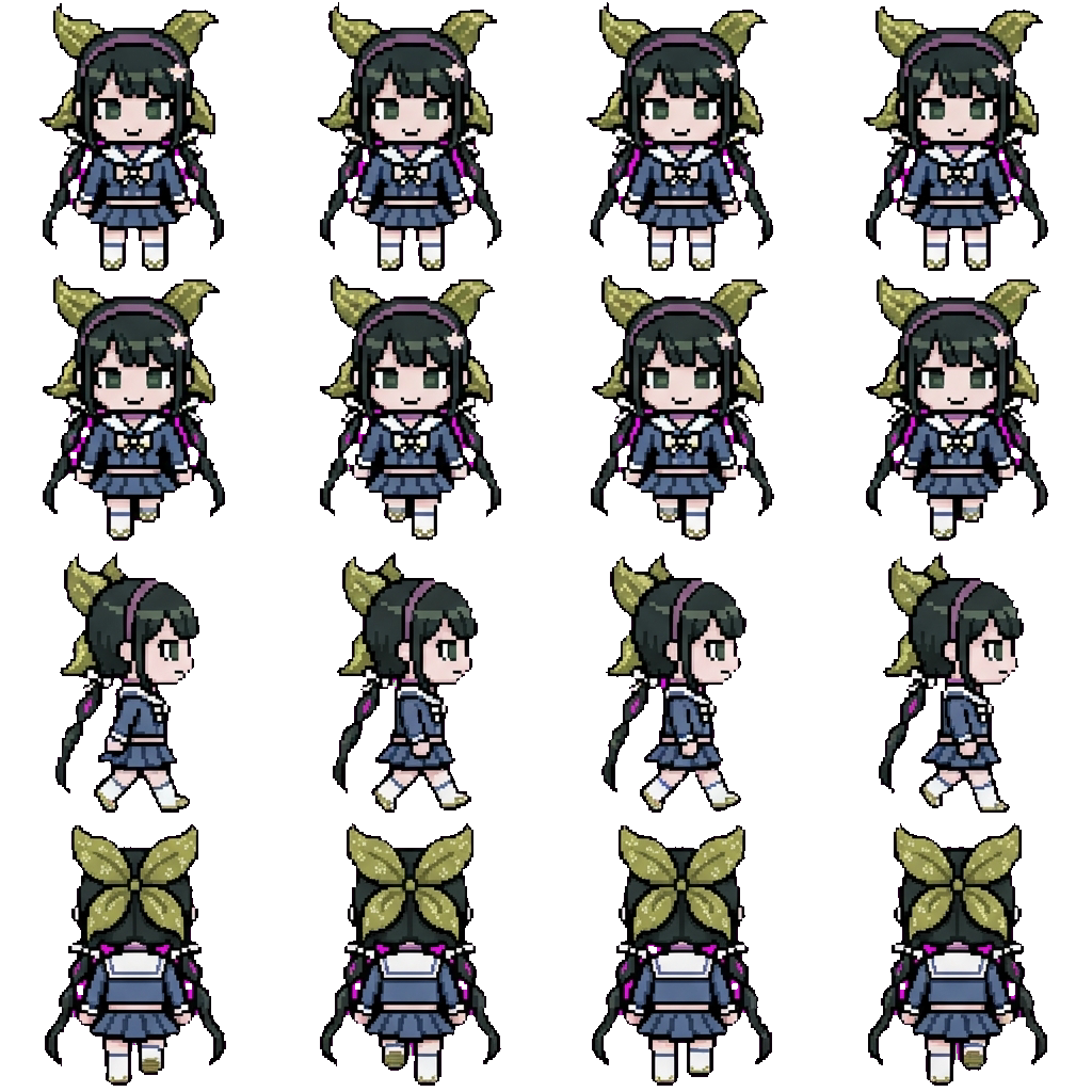 Tenko Chabashira movement sprite