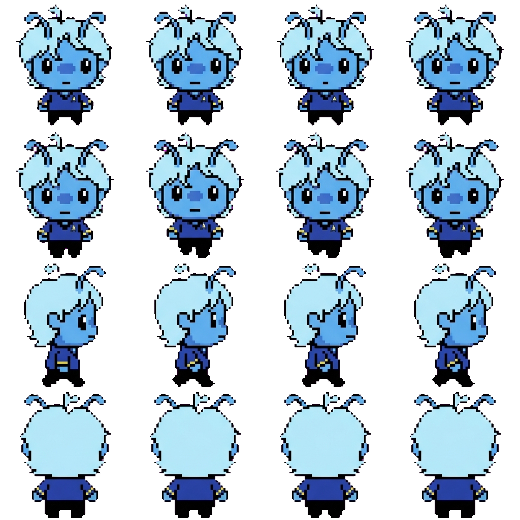 Azael movement sprite