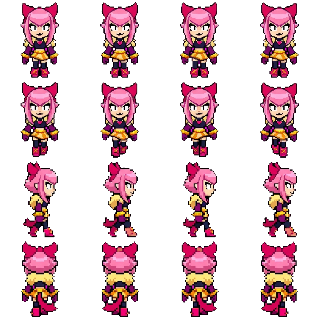 Melodie movement sprite