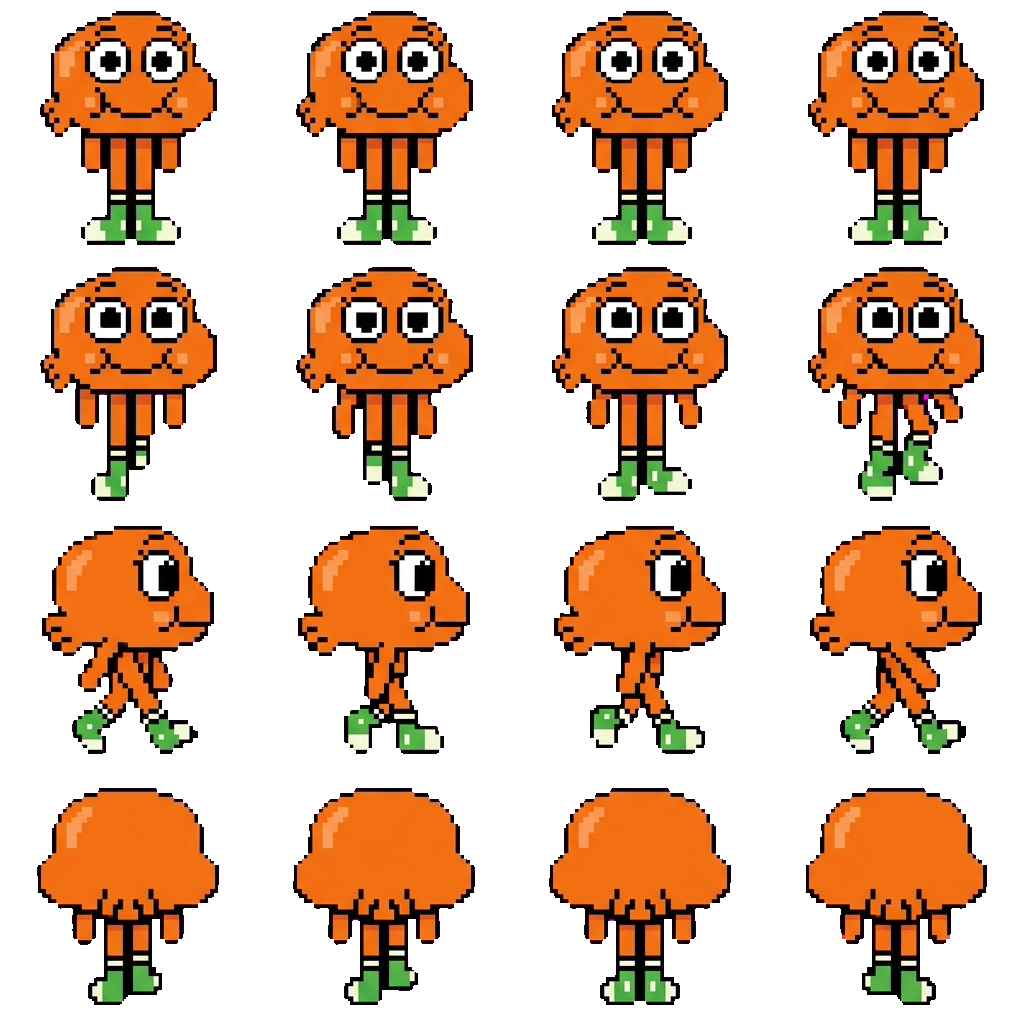 Darwin movement sprite