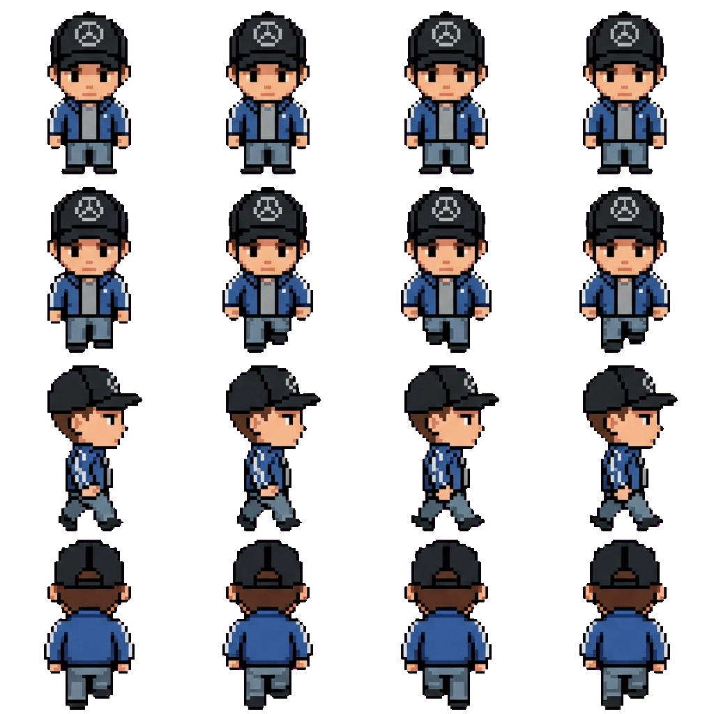 Nico movement sprite