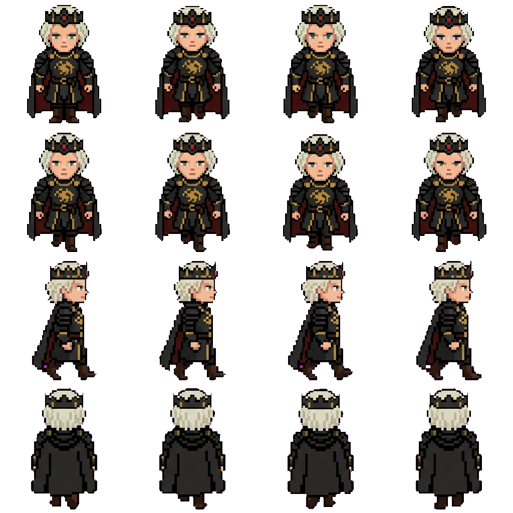 Aegon II Targaryen movement sprite